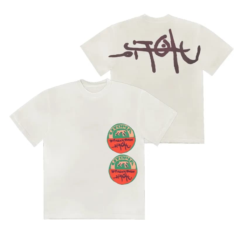 Off-White Graphic T-Shirt Abstract Print — BBN
