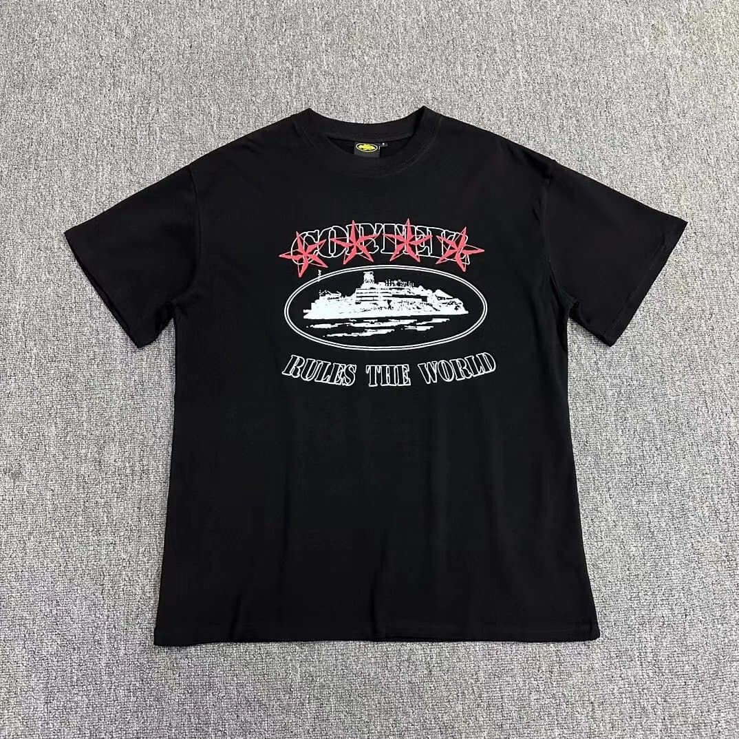 Corteiz Mesh Jersey Number 18 — 3115 black