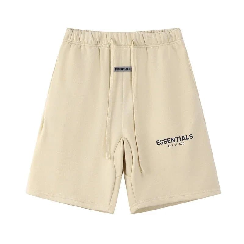 Fear of God Essentials Essentials Shorts Logo Tape — BB020130038(米色)