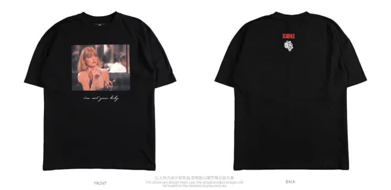 Graphic T-Shirt Scarface Print