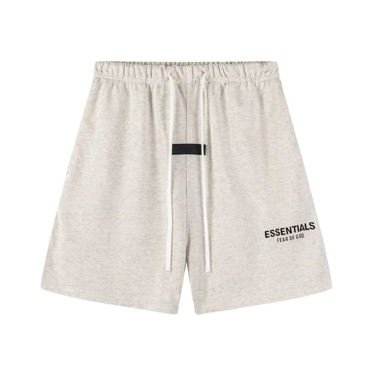Lacoste Classic Shorts Solid White — ESSENTIALS-白灰