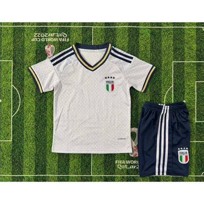 Adidas Italy 2022 World Cup Away Kit Youth Set