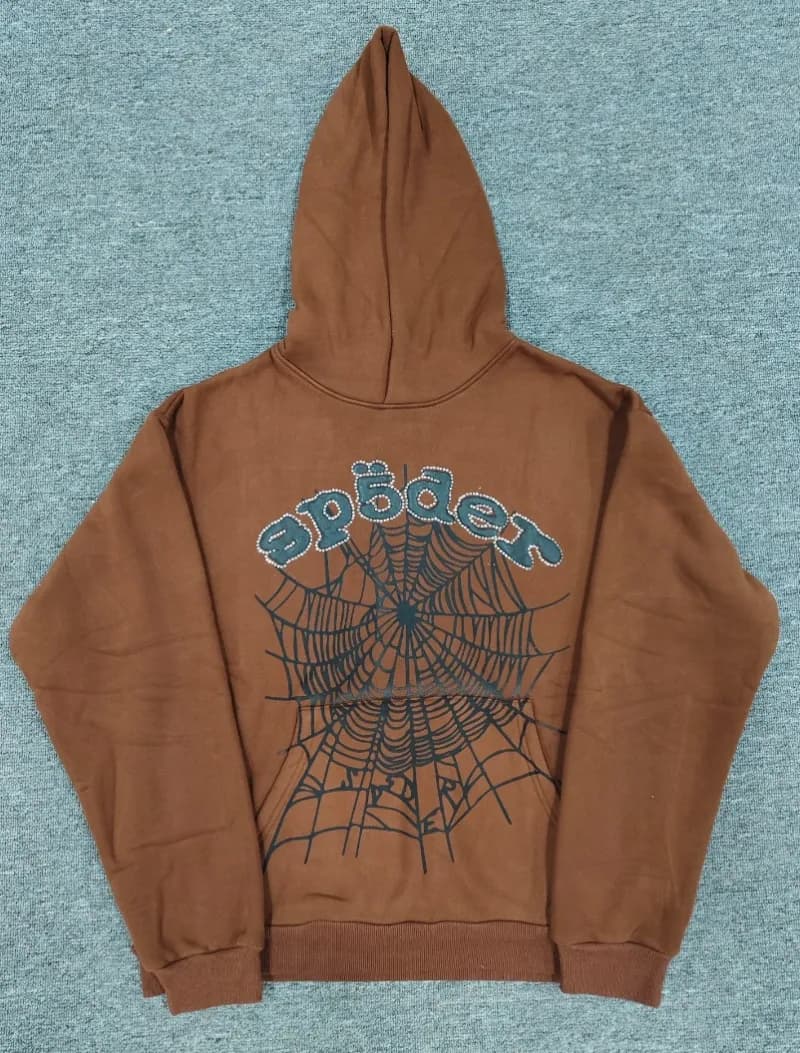 Sp5der Spider Hoodie Web Graphic