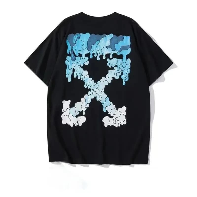 Off-White Graphic T-Shirt Dripping Arrow Print