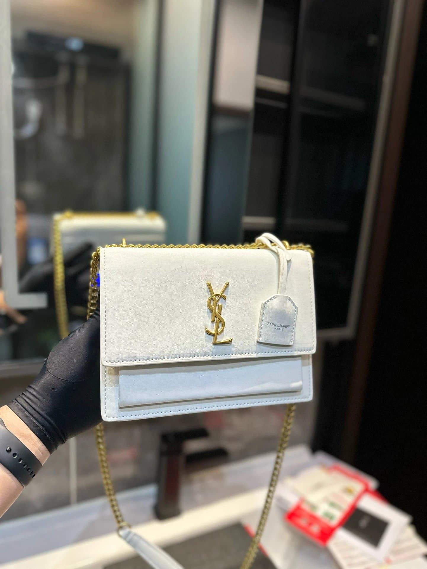 Saint Laurent Loulou Small Chain Shoulder Bag