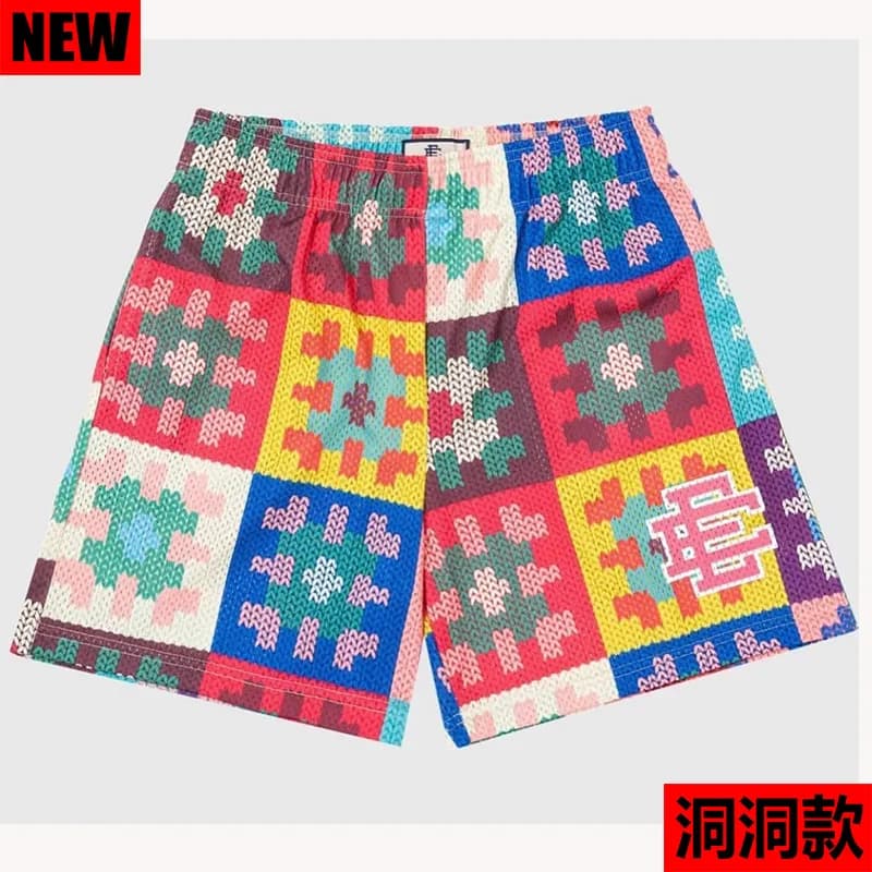 Human Made Knit Shorts Patchwork Floral