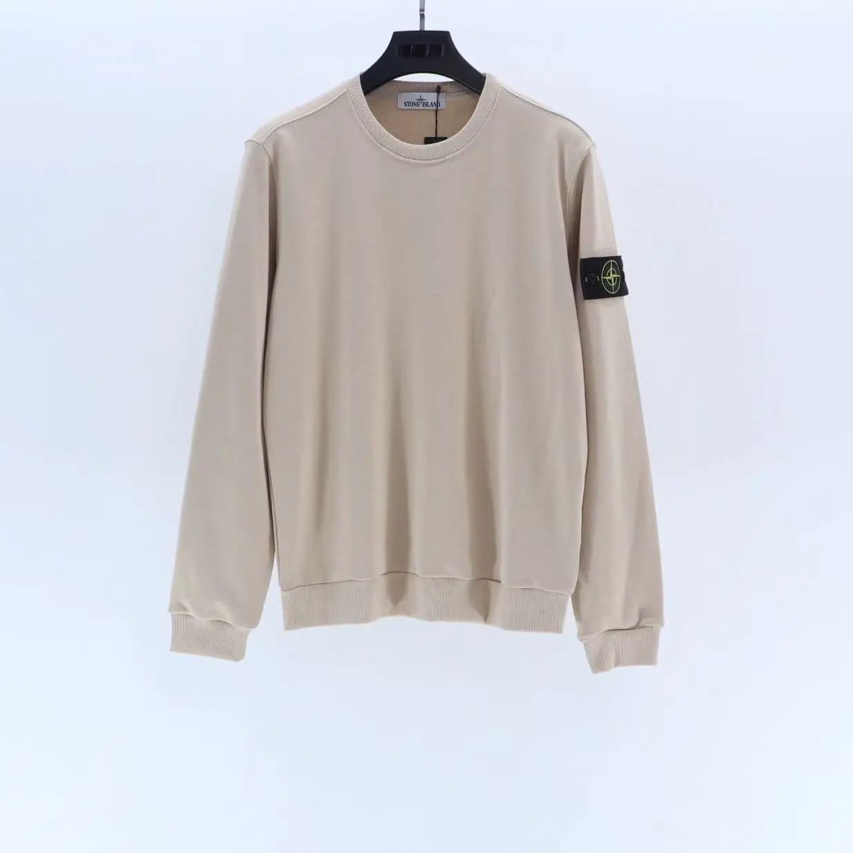 Stone Island Crewneck Sweatshirt Compass Patch