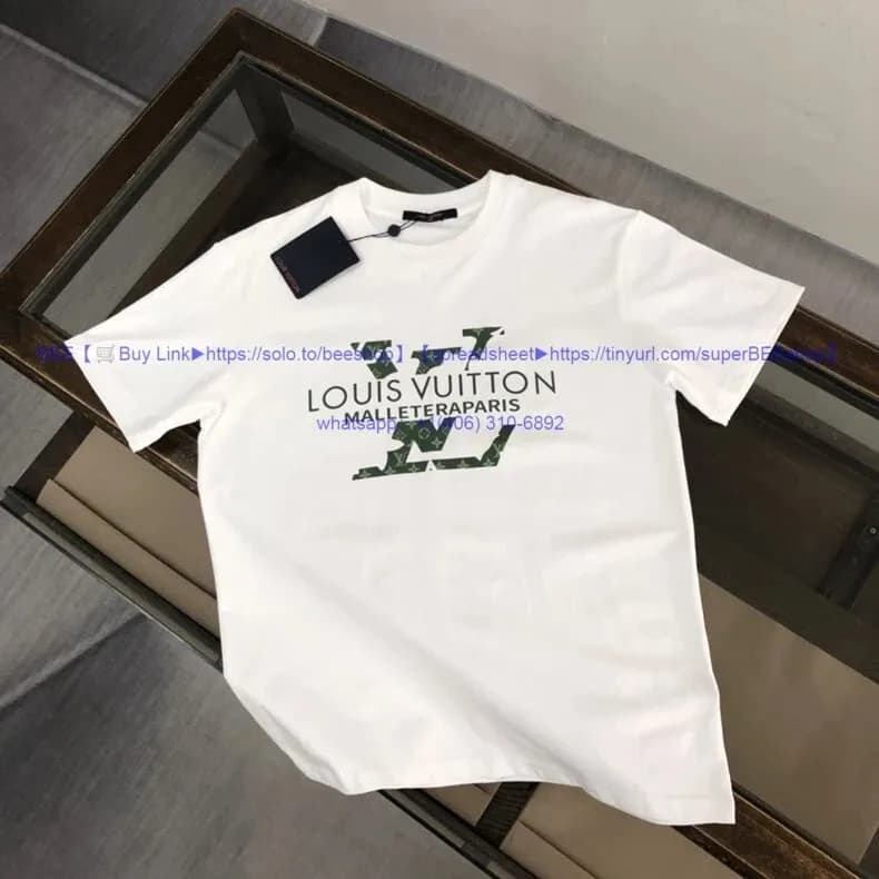 Louis Vuitton T-Shirt Script Logo — 88342白