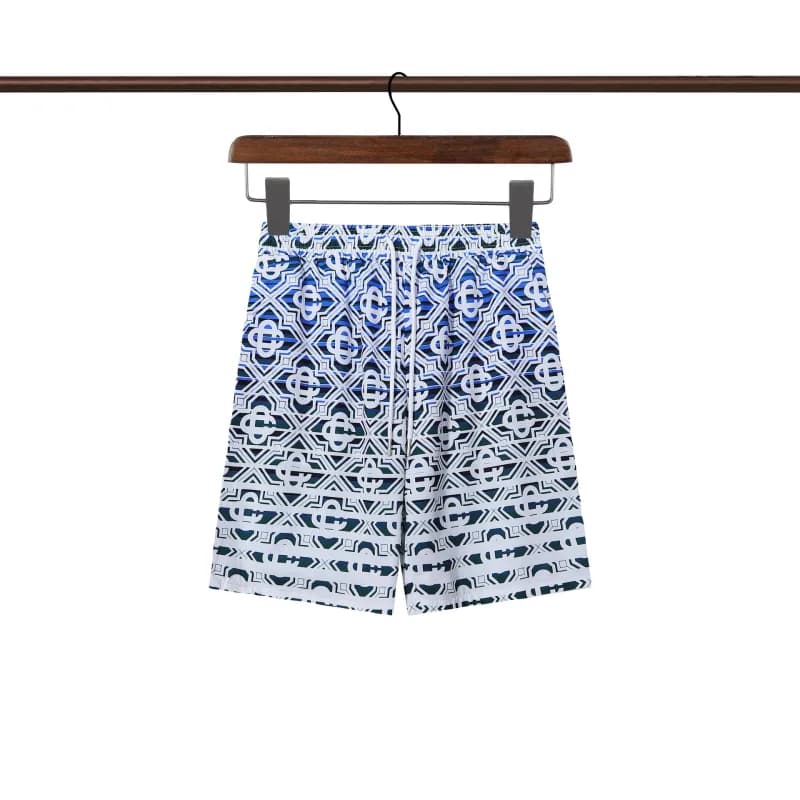 Balenciaga Printed Shorts Geometric Logo Pattern