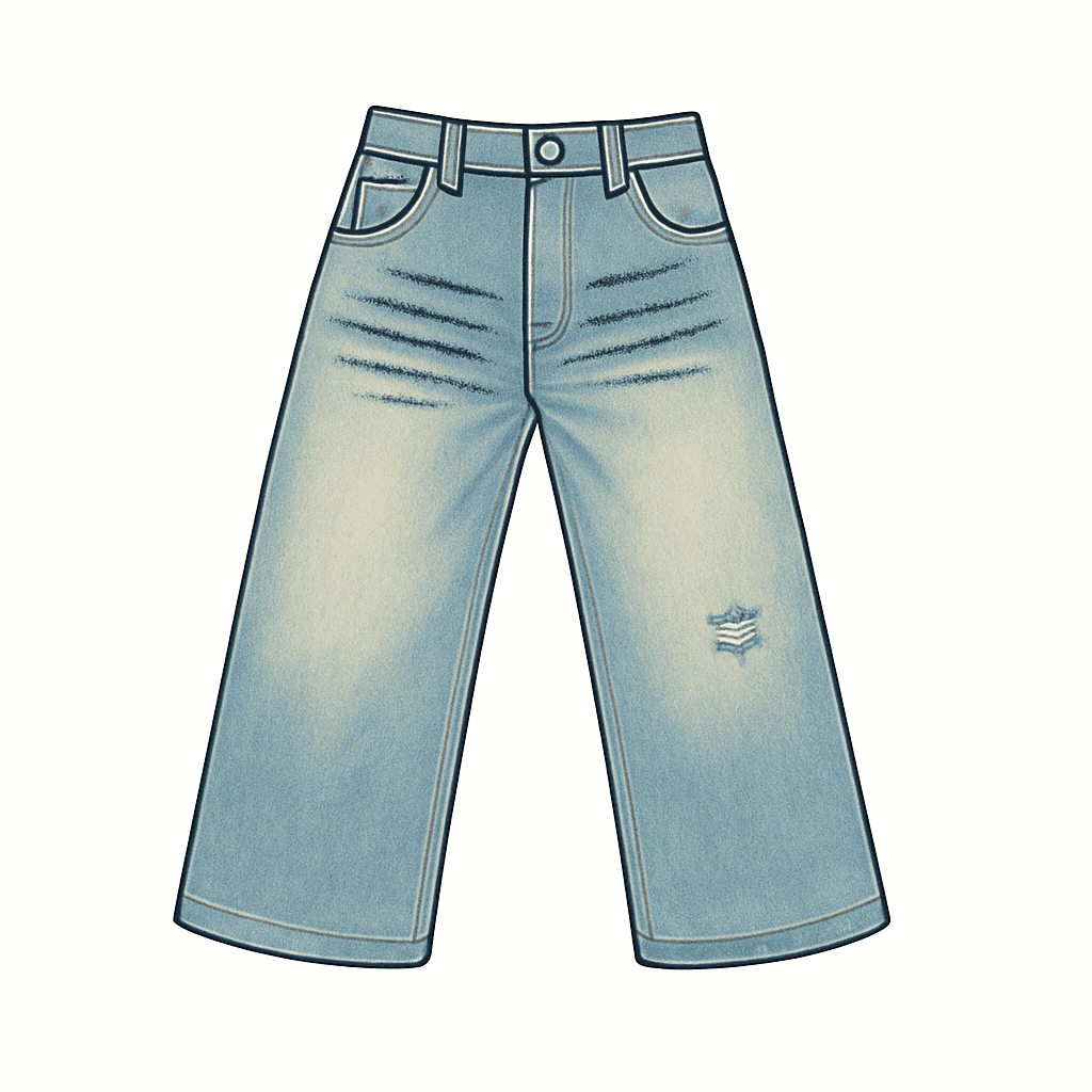 Levi's Wide-Leg Jeans Deep Navy — 1981 carver