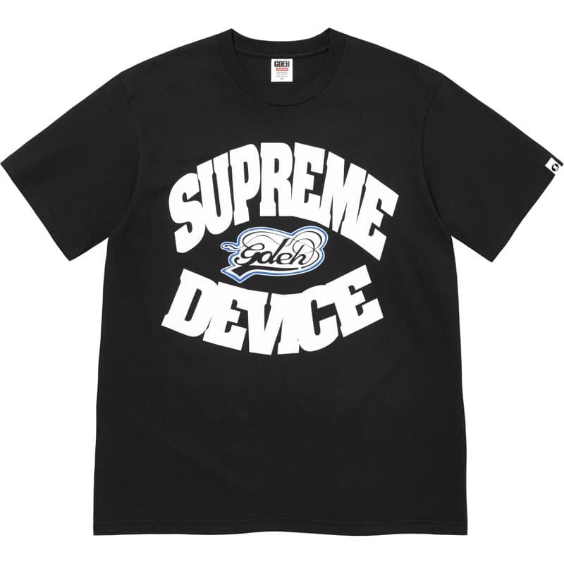 Supreme T-Shirt Sheep in Box Print — B412  DEVICE 联名款 黑色
