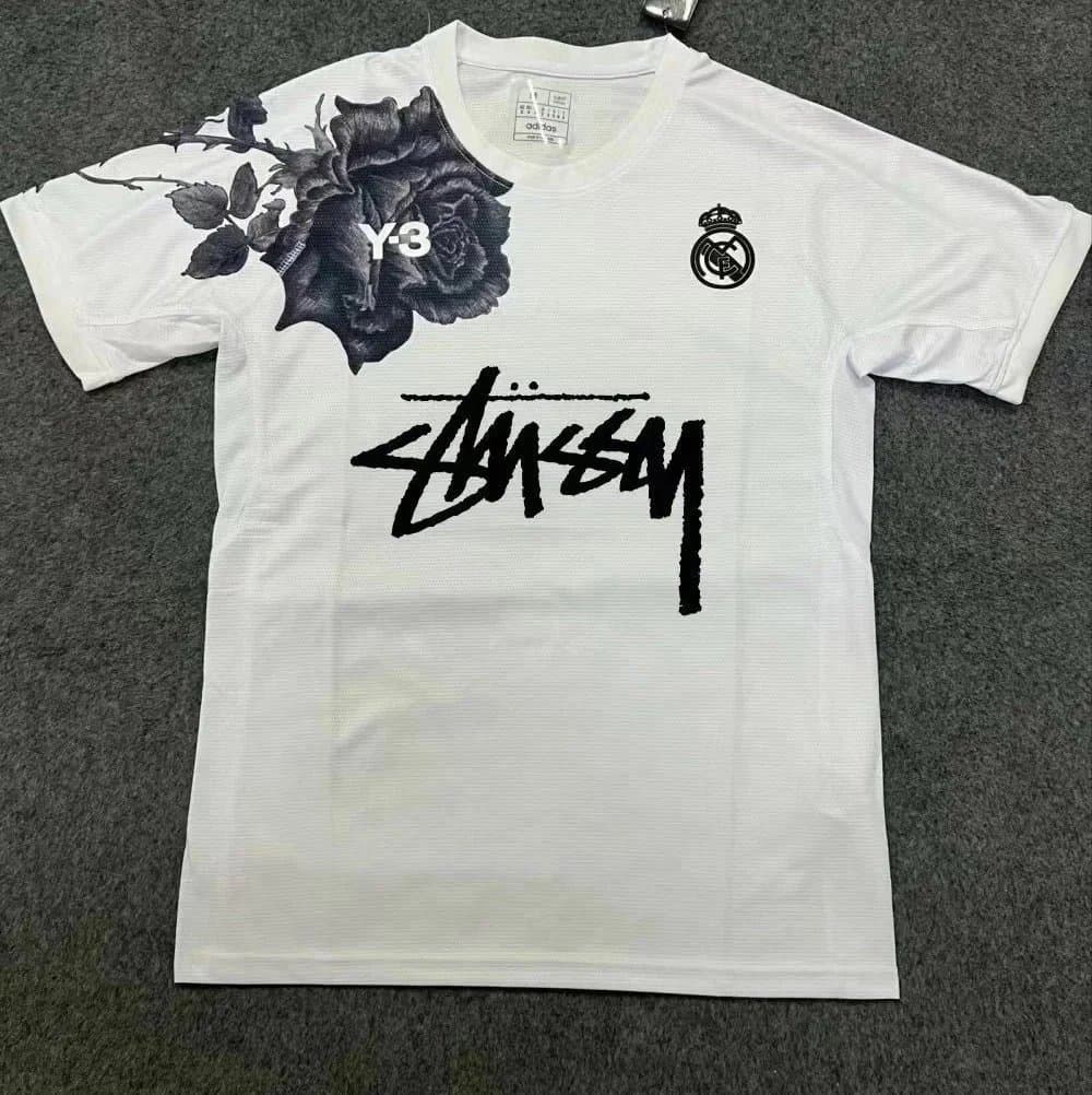 Adidas × Stüssy T-Shirt Rose Print
