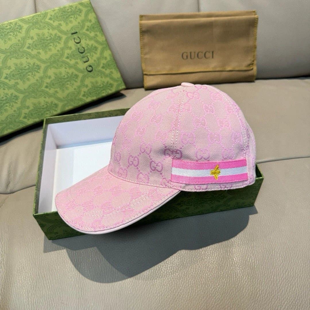 Burberry Baseball Cap Monogram Trim — 828# 粉色（盒子+防尘袋）