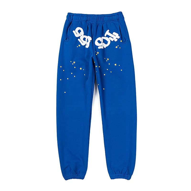 Sp5der Hooded Sweatshirt Star Print Logo — 3811 裤子