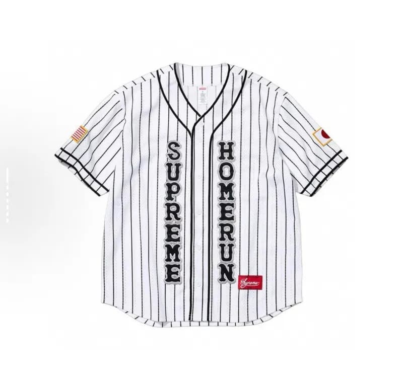 Supreme Long Sleeve Jersey Number 8 — G067白色