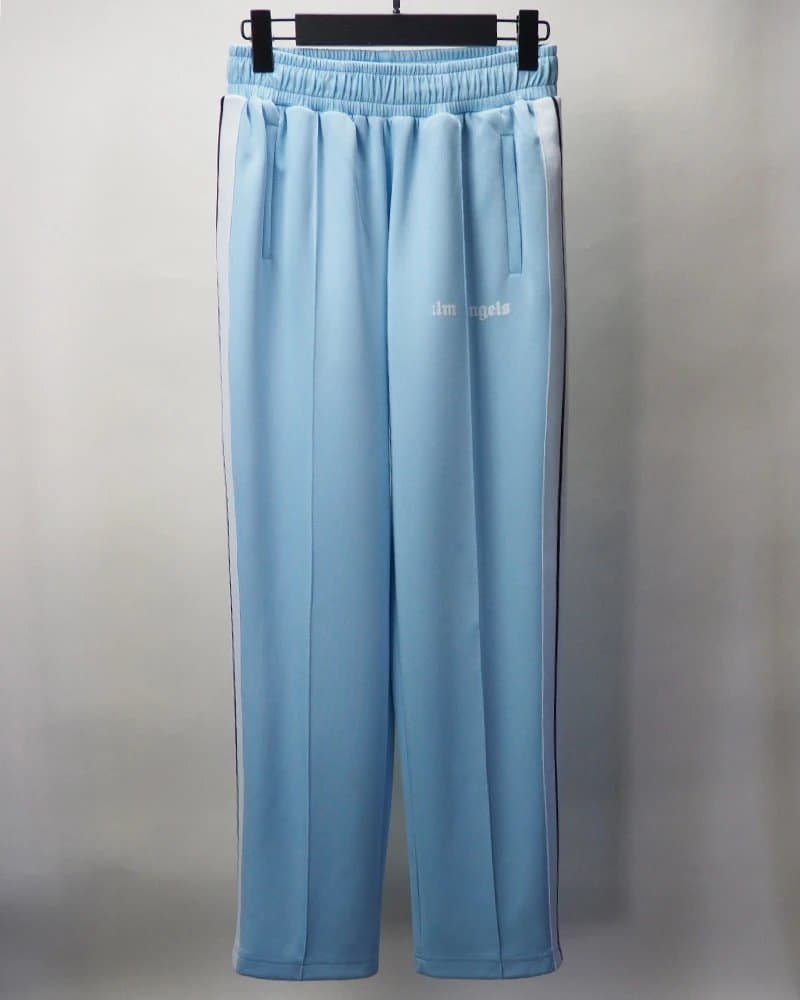 Palm Angels Track Pants Side Stripe — 浅蓝长裤