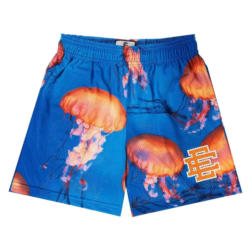 C.P. Company Mesh Shorts Jellyfish Print