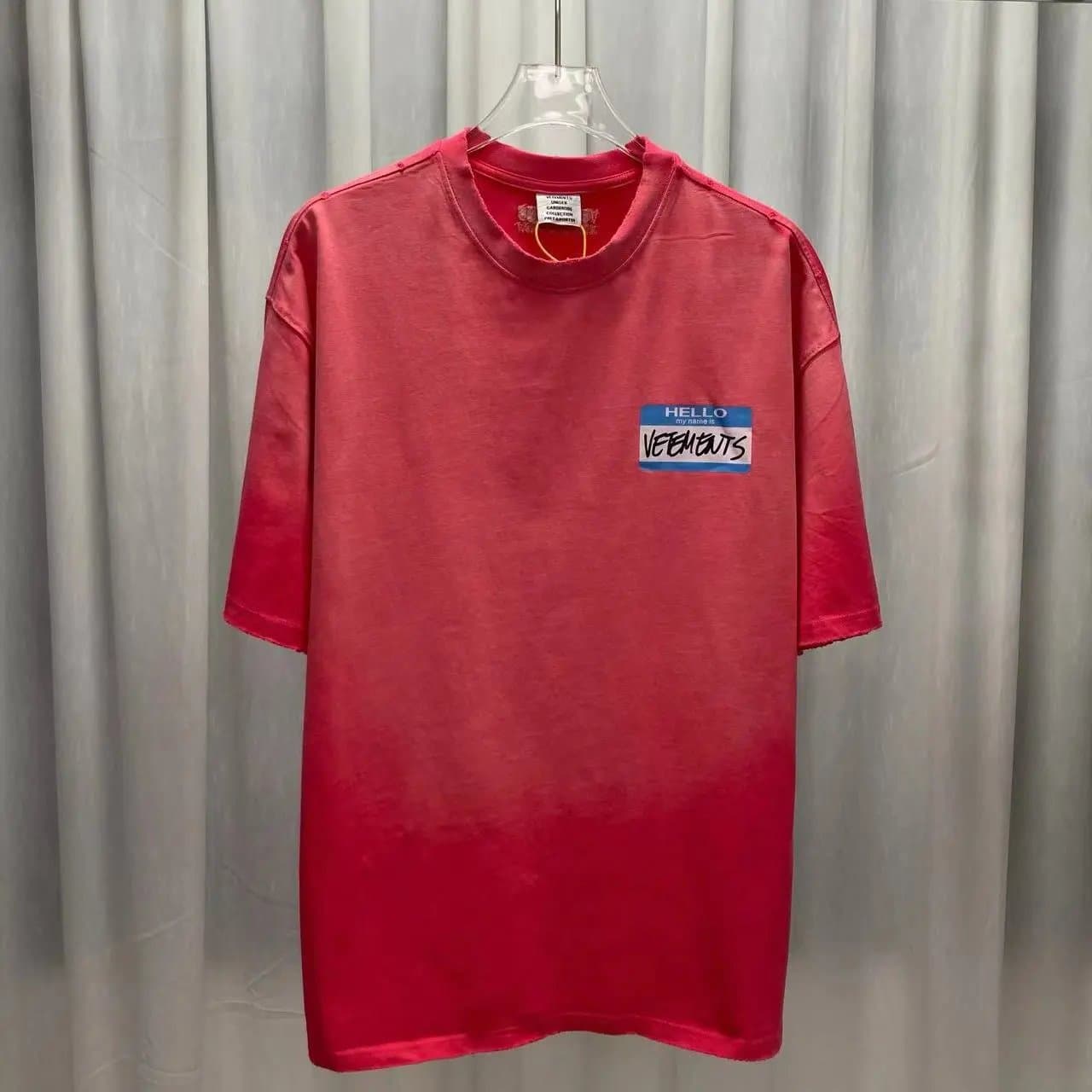 Vetements Logo Tee Web Address Print — VT025