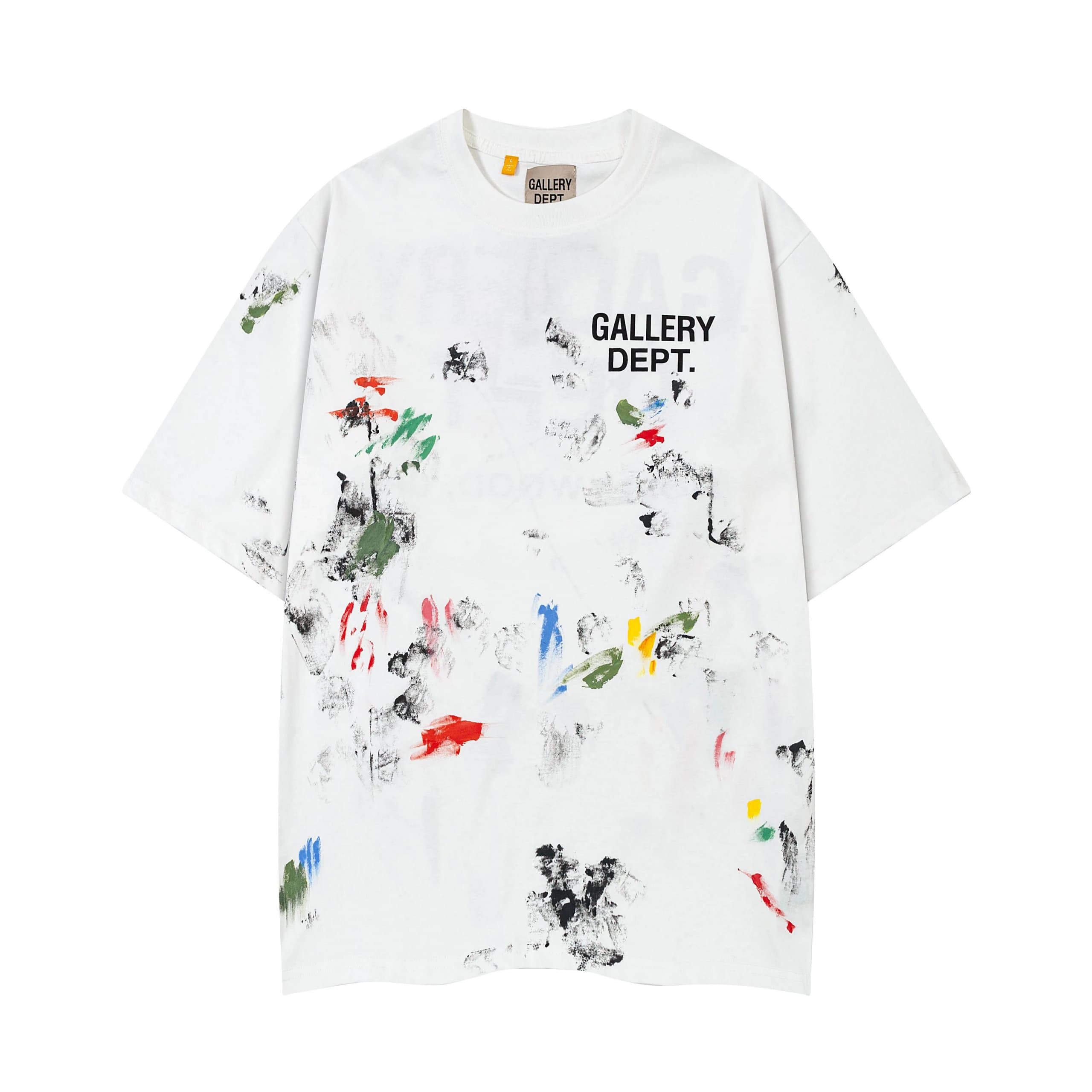 Gallery Dept. Paint Splatter Tee Multi-Color Paint Print