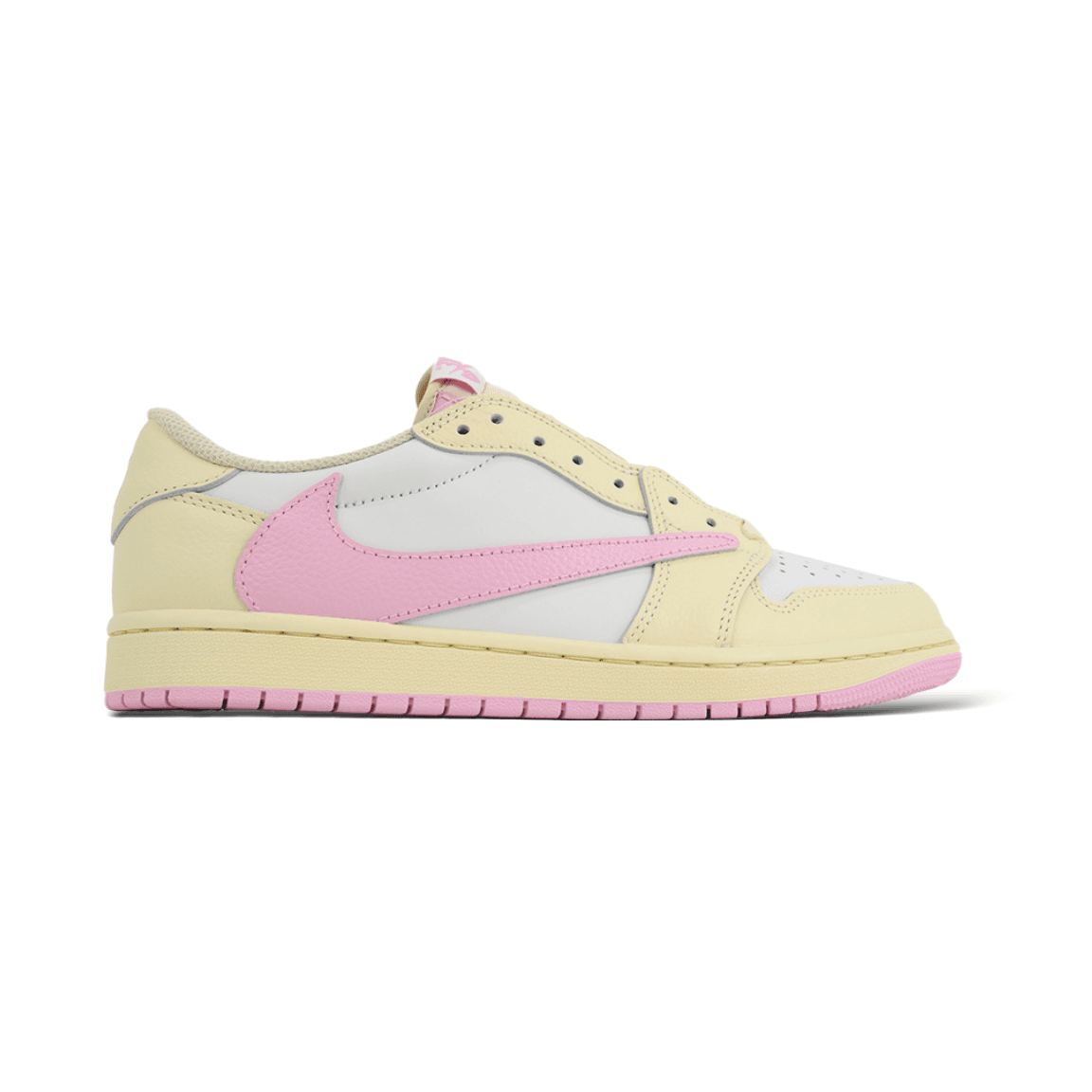 Nike × Travis Scott Dunk Low Cactus Jack — 36-47.5 (Message Remarks Size) · Beige powder