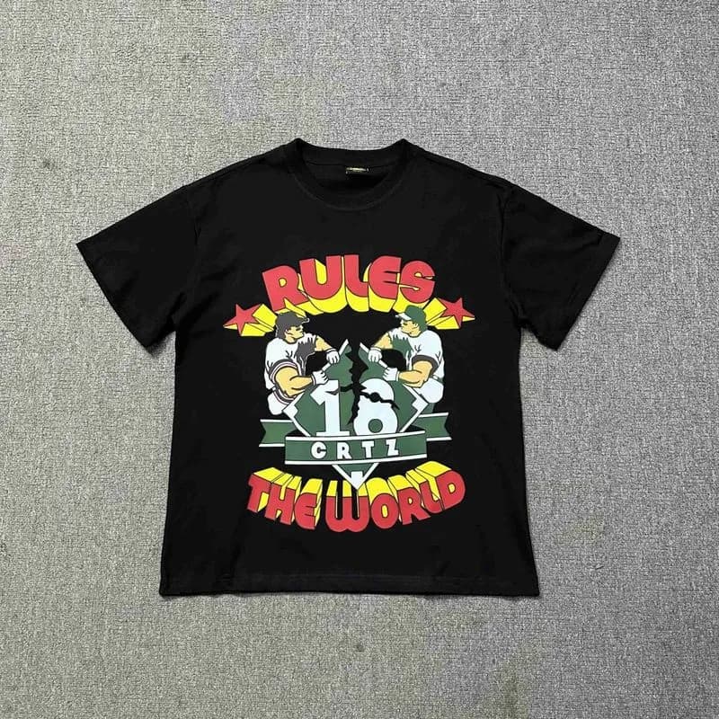 Balenciaga Oval Logo Tee Rustic Oval Print — 款式 55