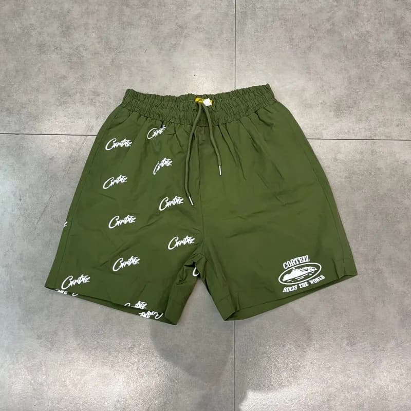 Corteiz Logo Print Shorts All-Over CRTZ