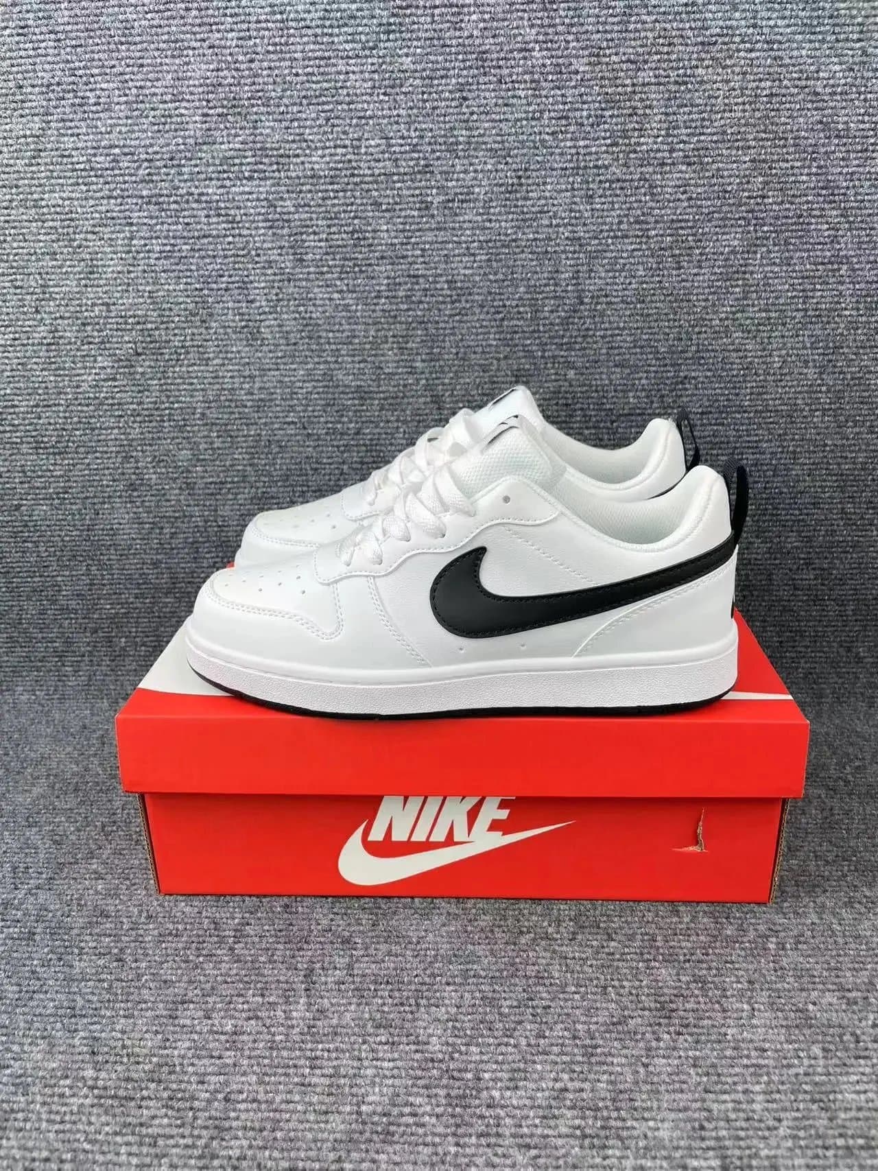 Nike Dunk Low White Grey Blue — 2代白黑