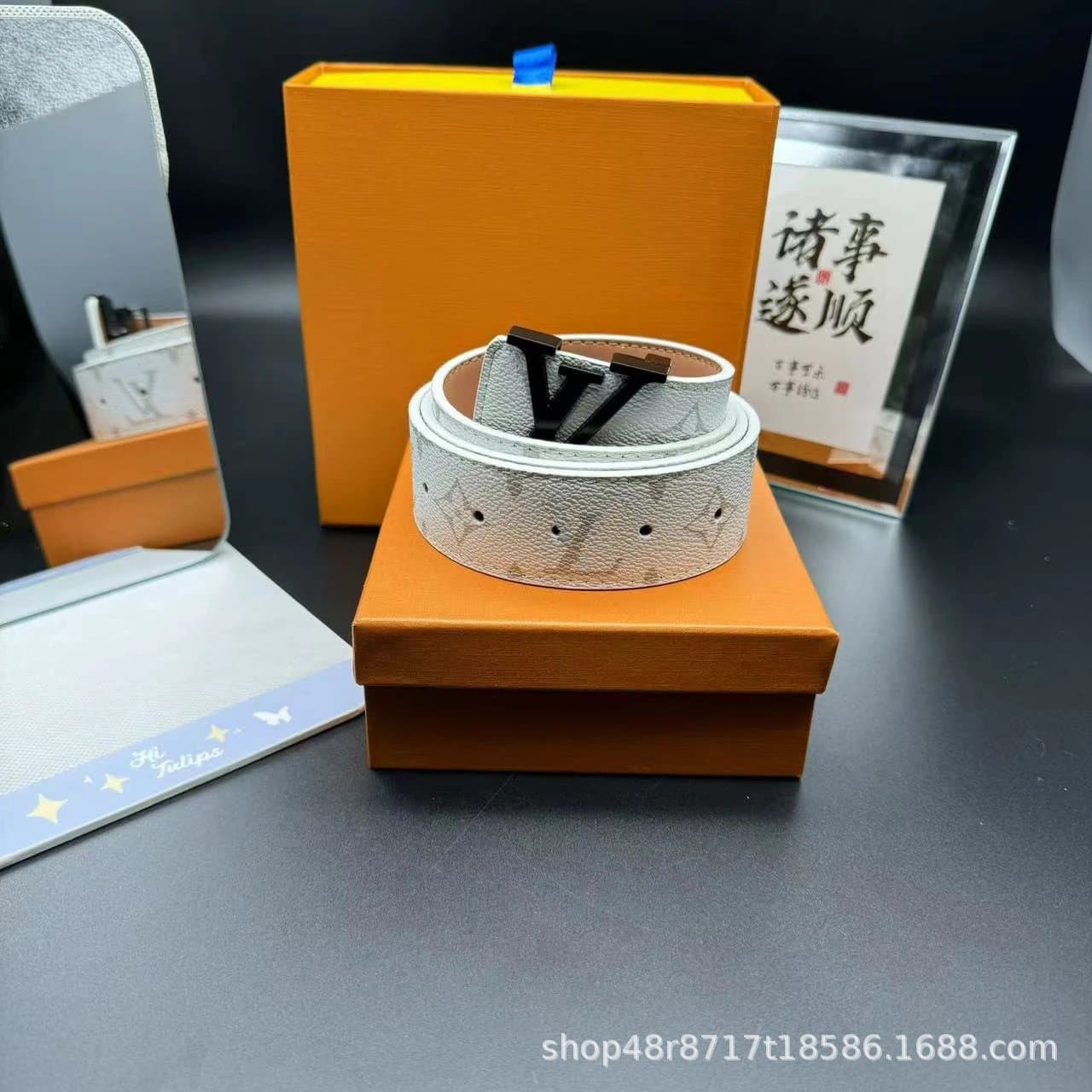 Louis Vuitton LV Belt Monogram Empreinte