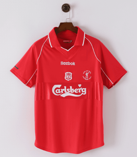 Adidas AC Milan Home Jersey 1998-99 Opel Sponsor — 00-01利物浦主场