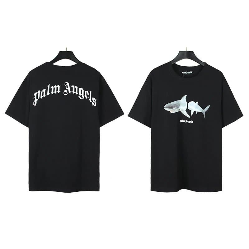 Palm Angels Graphic Tee Bear Logo — 106：黑色