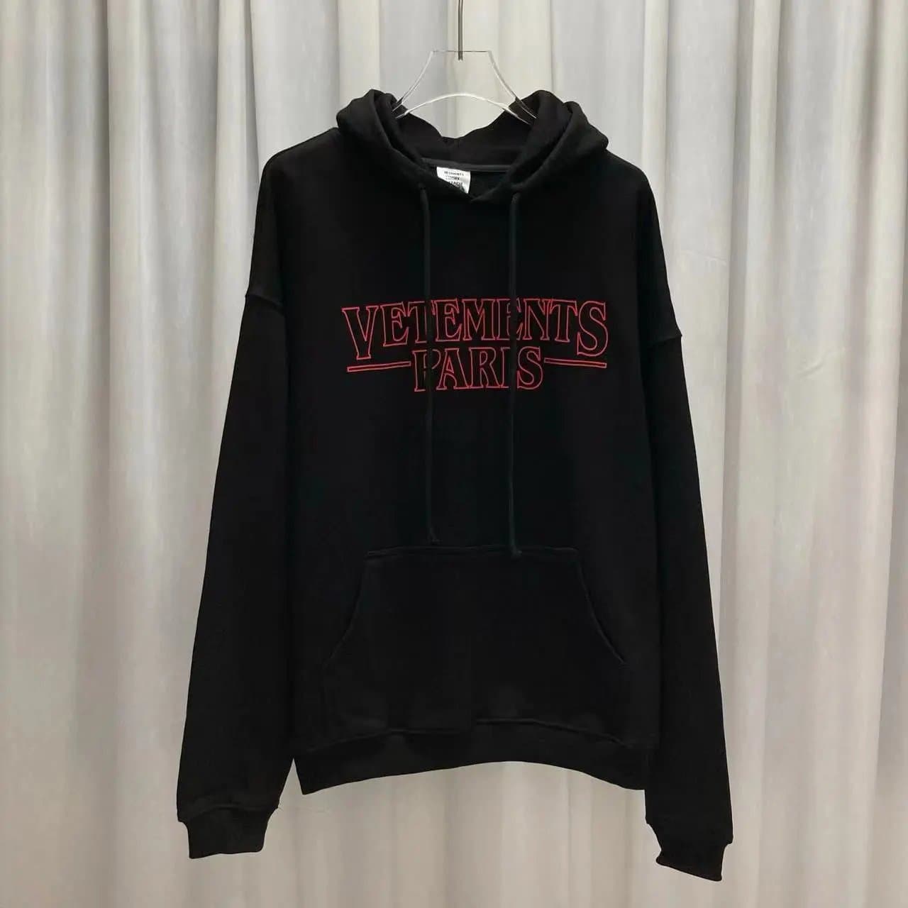 Off-White Zip-Up Hoodie Distressed Logo — V15