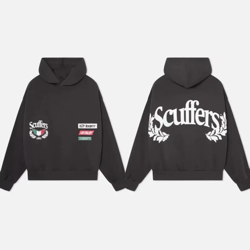 Scuffers Hoodie Logo Print — 60