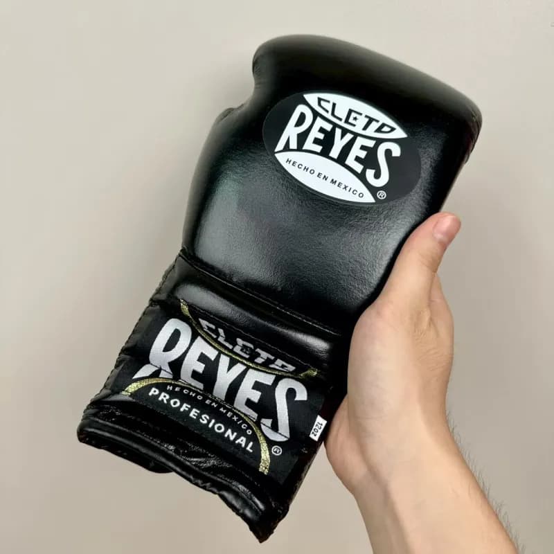 Professional Boxing Gloves Black