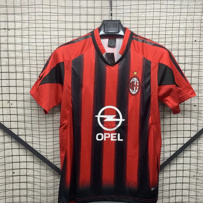 AC Milan Home Jersey Opel Sponsor