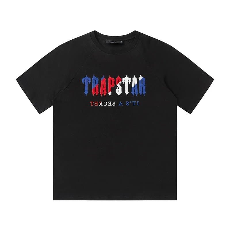 Corteiz Logo Tee & Shorts Set TRAPSTAR Graphic — 603款  黑色短袖
