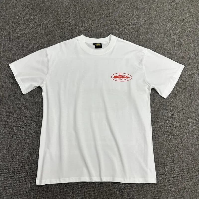 Short-Sleeve T-Shirt Red Oval Logo