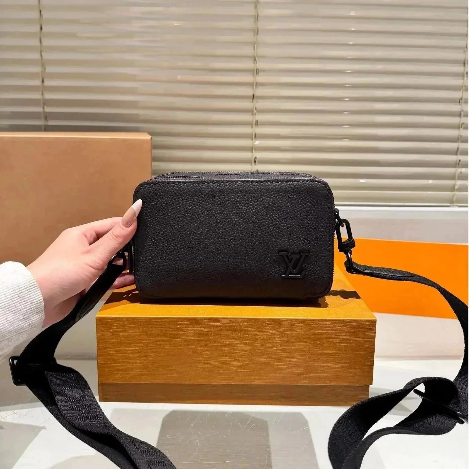 Louis Vuitton Camera Box Bag Monogram Empreinte