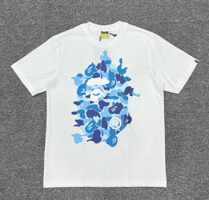 BAPE A Bathing Ape Tee Camouflage Logo — 16