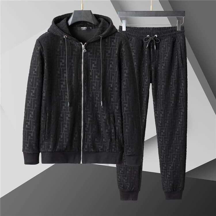 Fendi FF Logo Tracksuit All-Over Monogram