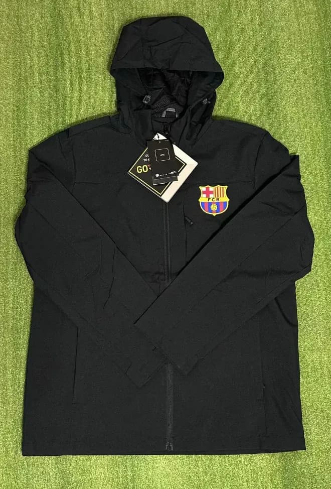 The North Face Puffer Jacket CBF Brazil Itaú Edition — Basa black windbreaker thin section
