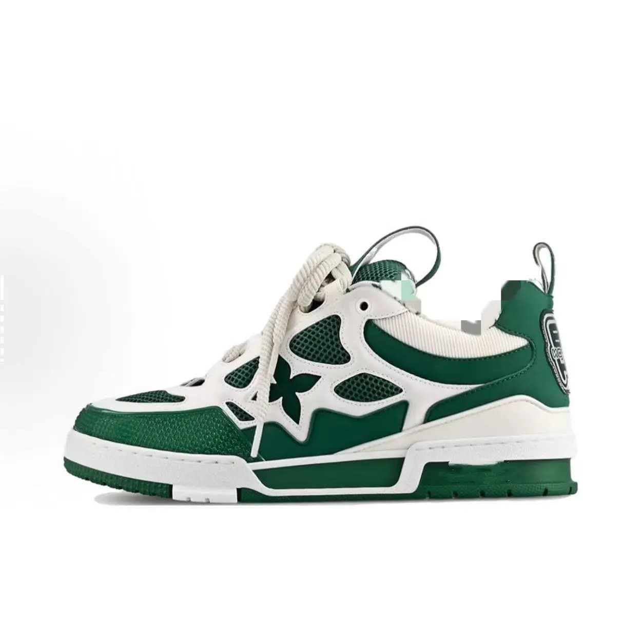 Balenciaga Speed Trainer Green and White