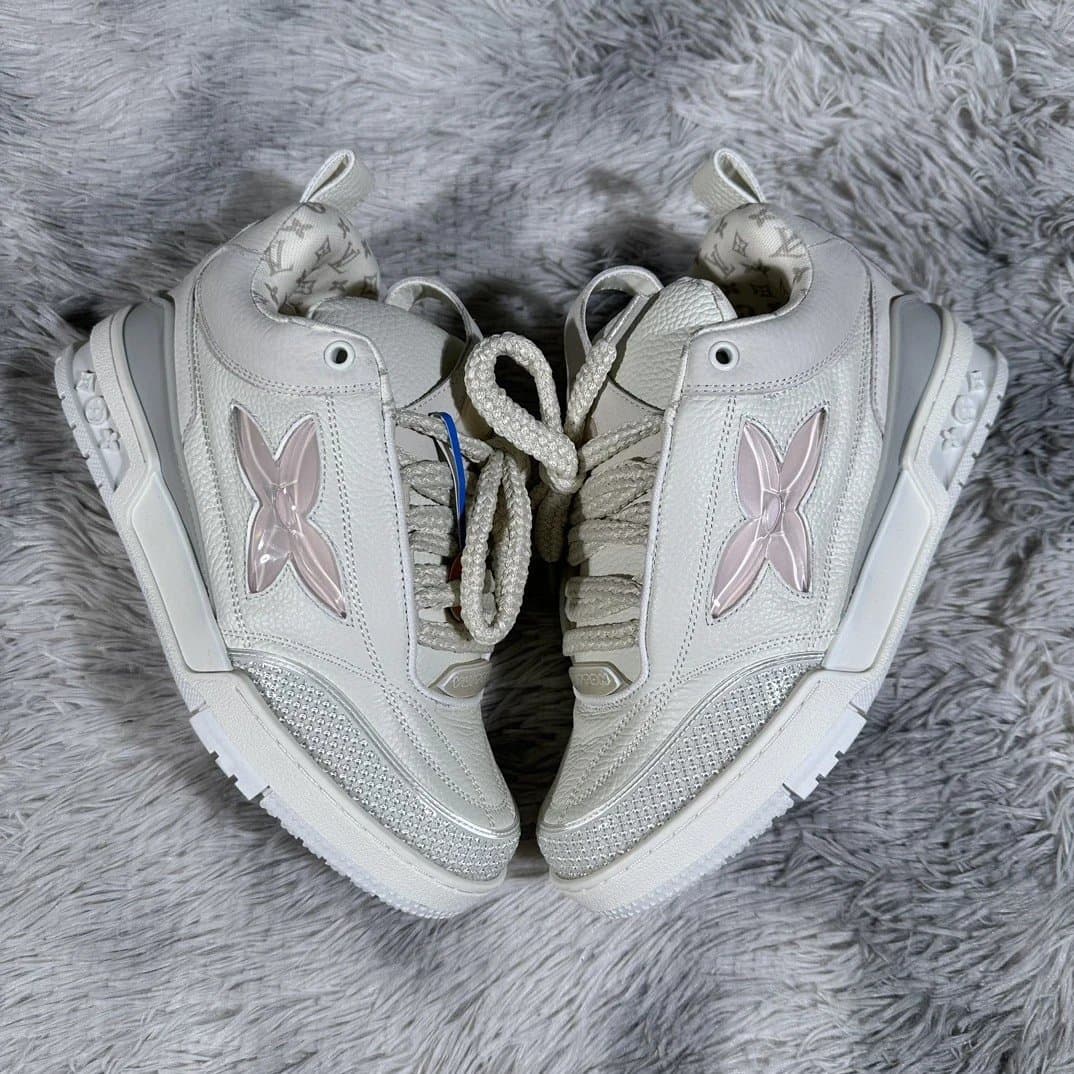 Louis Vuitton LV Trainer Rainbow Monogram — Foshan Plus Batch 米色