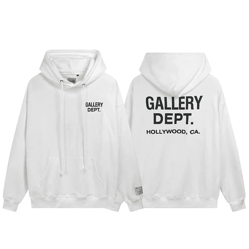 Paint Splatter Shorts Gallery Dept. Logo — hoodie 1