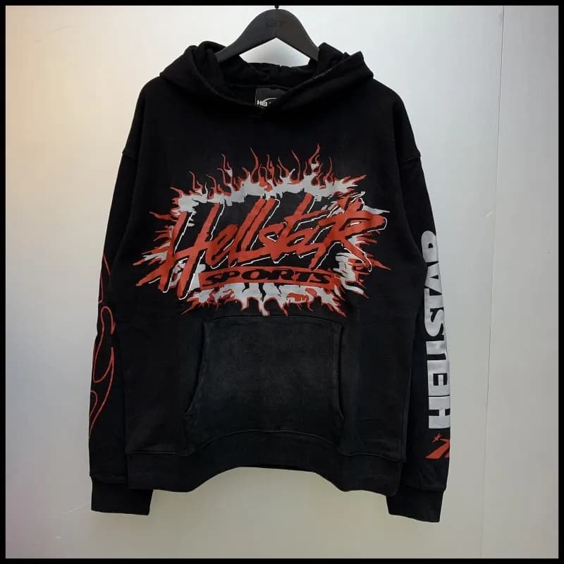 Reebok Hooded Sweatshirt Star Graphic — H811 黑色