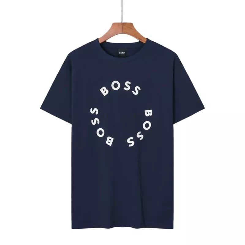 Hugo Boss Logo T-Shirt Circular BOSS Print