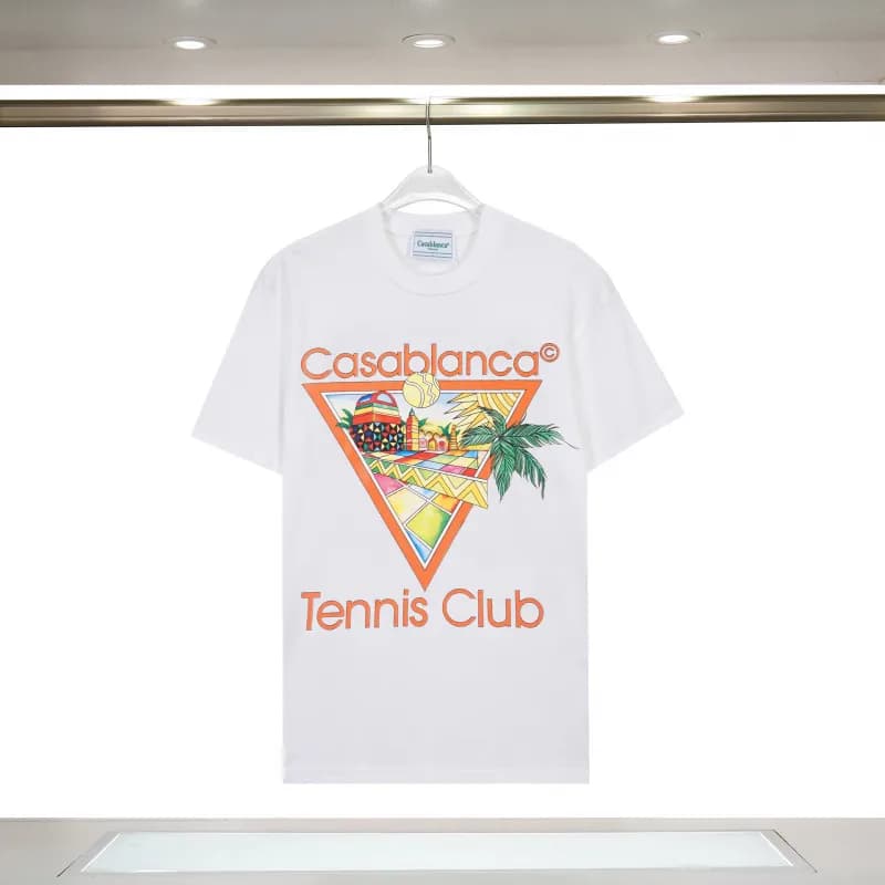 Casablanca Tennis Club Tee Triangle Graphic