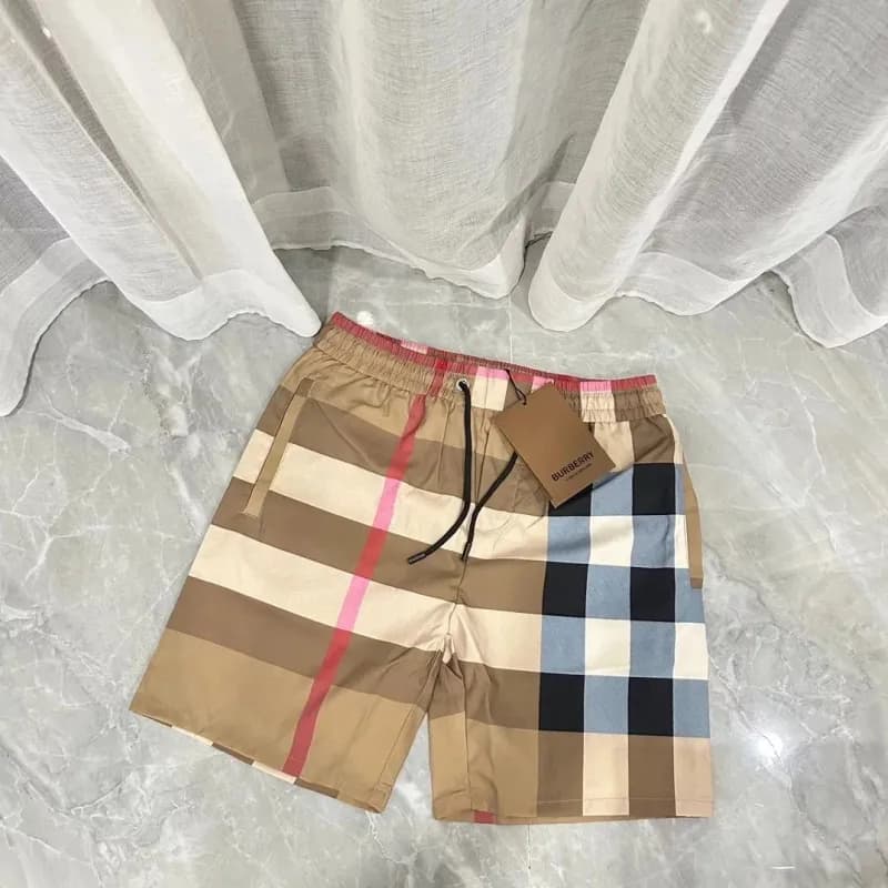 Burberry Check Print Swim Shorts Vintage Check