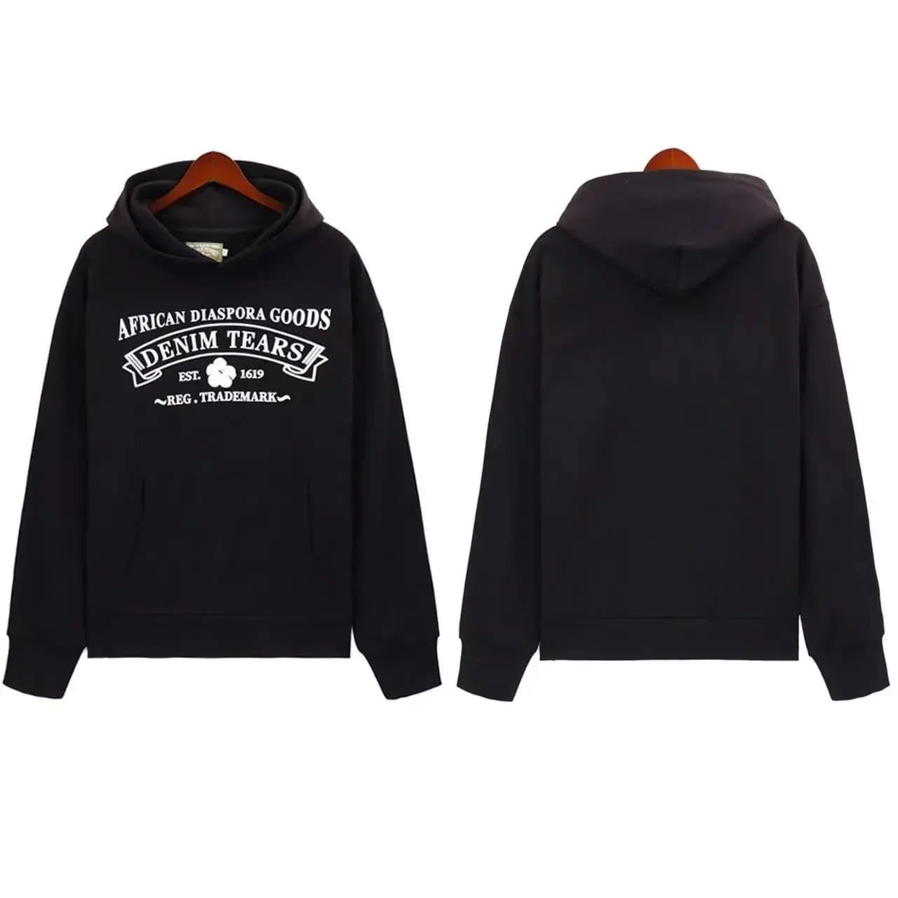 Denim Tears Hooded Sweatshirt African Diaspora Goods