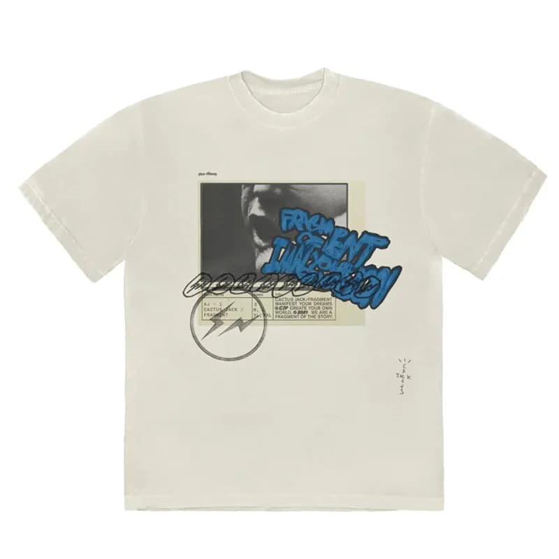 Off-White Graphic T-Shirt Abstract Print — I