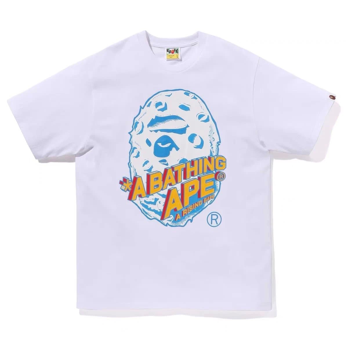 BAPE Star Tee White Star Logo — 5220白色